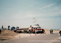 AP1-88 hovercraft promotional day by BHC -  (credit: The <a href='http://www.hovercraft-museum.org/' target='_blank'>Hovercraft Museum Trust</a>).